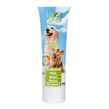 Lovi Dog Snack Creme Pate Beef - paštéta pre psov v tube, s hovädzím mäsom a vitamínmi 90g