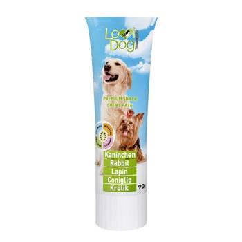 Lovi Dog Snack Creme Pate Rabbit - paštéta pre psov v tube, s králikom a vitamínmi 90g