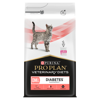 PRO PLAN Veterinary Diets DM St/Ox Diabetes Management Suché krmivo pre mačky 5kg