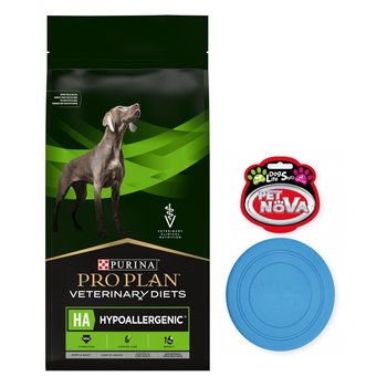 PRO PLAN Veterinary Diets  HA Hypoallergenic Suché krmivo pre psov 11kg + gratis