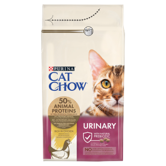 PURINA Cat Chow krmivo pre mačky s vysokým obsahom kuracieho mäsa 1,5kg