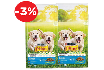 PURINA Friskies Junior 2x15kg -3%