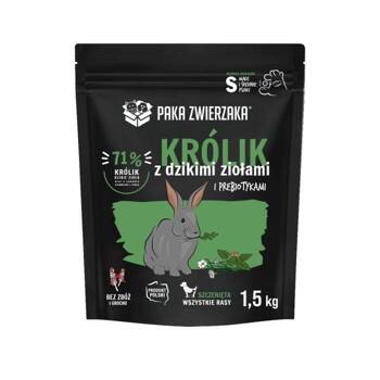 Paka Zwierzaka - SH Rabbit and Wild Herbs PUPPY suché krmivo 1,5 kg