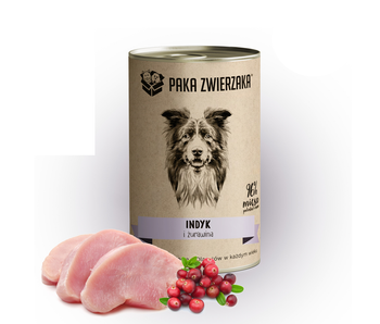 Paka Zwierzaka moriak s brusnicami (400g)