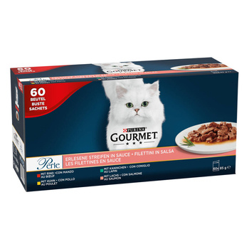 Purina Gourmet Perle krmivo pre mačky 60x85g