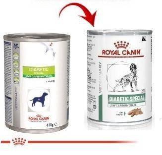 ROYAL CANIN Diabetic Special Low Carbohydrate 410g konzerva x12