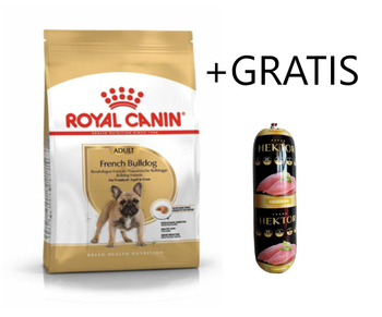 ROYAL CANIN French Bulldog Adult 9kg + Prémiové krmivo pre psov Hektor s hydinou 900g GRATIS!!!