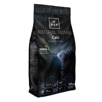 Rex Natural Range Cats Chicken & Rice 14kg