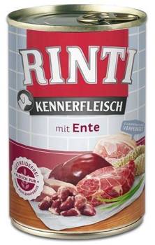 Rinti Kennerfleisch Ente mokré krmivo pre psov - kačica 400g