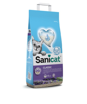 SANICAT CLASSIC LAVENDER 20L - podstielka pre mačky
