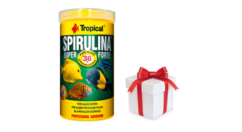 TROPICAL Super Spirulina Forte 1000ml + vzorka krmiva pre ryby GRATIS