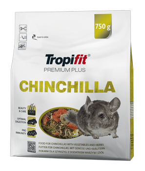 TROPIFIT Premium Plus CHINCHILLA - pre činčily