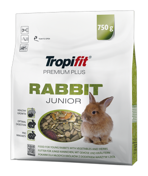 TROPIFIT Premium Plus RABBIT JUNIOR 750g - pre králika
