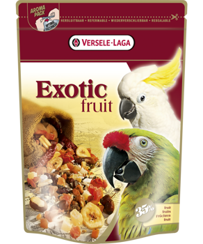 VERSELE-LAGA Exotické ovocné krmivo pre veľké papagáje 600g