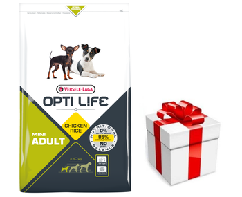 VERSELE-LAGA Opti Life Adult Mini 7,5kg + prekvapenie pre vášho psa ZDARMA