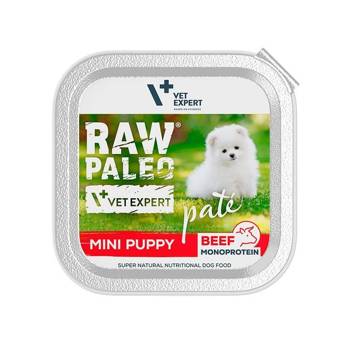 Vetexpert RAW PALEO PATE MINI puppy beef 150g - podnos s hovädzím mäsom