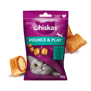 WHISKAS Energy and Vitality 45g pochúťka pre mačky, s kuracím mäsom